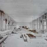 Dopo la seconda guerra mondiale buona parte della struttura sub� dei grossi lavori di ristrutturazione e gli edifici laterali su via Nicolai, via Libert� e via Crisanzio furono innalzati di un piano